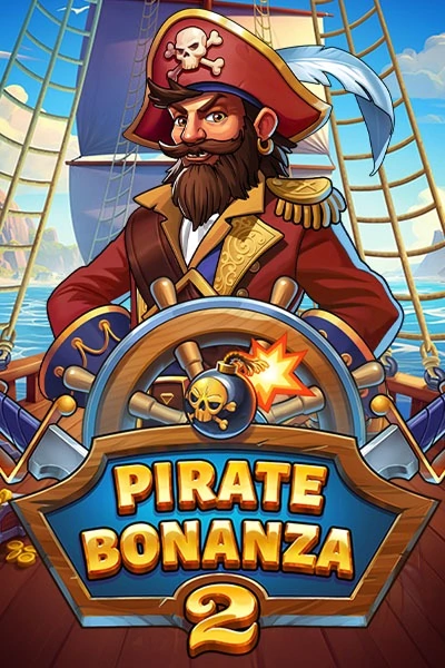 Pirate Bonana 2 slot παιχνίδι με σκέλετο και πλοίο στο παρασκήνιο